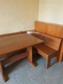 Tavolo cucina con panca