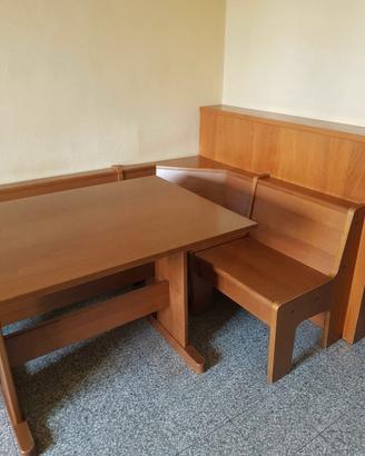 Tavolo cucina con panca
