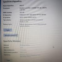 Msi gp70 17.3 pollici