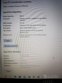 Msi gp70 17.3 pollici