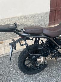 Supporto borse e bauletto per Triumph 400