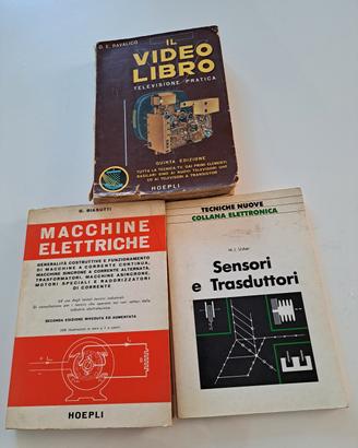 3 libri di elettronica 