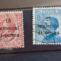 Trento .Trieste 1919- francobolli soprastampati c