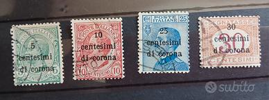 Trento .Trieste 1919- francobolli soprastampati c