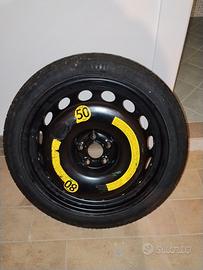 Ruotino di scorta misura 125/70/R18