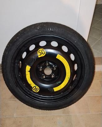 Ruotino di scorta misura 125/70/R18
