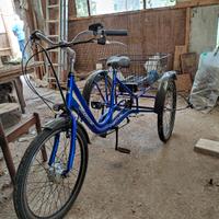 bici a 3 ruote elettrica 24" NUOVA