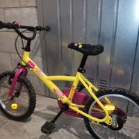 bici btwin bambini da 16 pollici