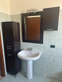 Mobile bagno: colonna, specchio e pensile
