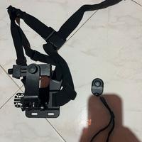 Cinturino pettorale per cellulare action cam