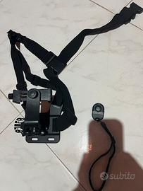 Cinturino pettorale per cellulare action cam