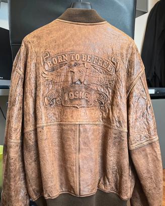 Giacca in pelle Rosher Vintage