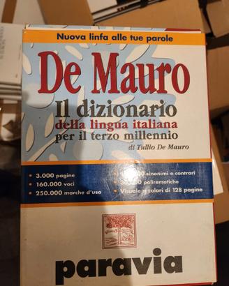 dizionario de mauro della lingua italiana paravia