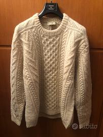 Maglione originale Irlandese a trecce