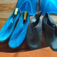 Scarpe e pinne Mare
