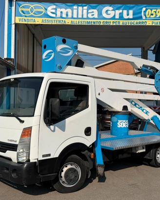 SOCAGE DA324 allestita su NISSAN CABSTAR - Anno 20