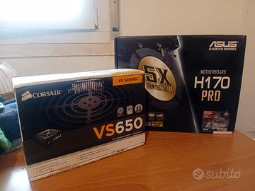 Motherboard e Alimentatore per Pc desktop