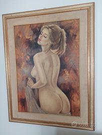 dipinto nudo di donna 