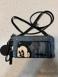 Borsa tracolla Desigual Disney denim Topolino