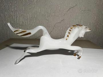 Cavallo in vetro di Murano da collezione H 19