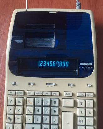 Calcolatrice professionale Olivetti