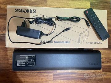Mini Soundbar con Bluetooth