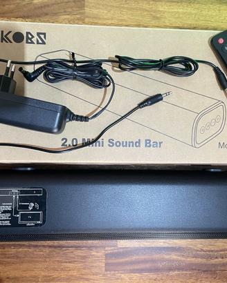 Mini Soundbar con Bluetooth