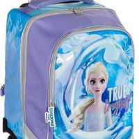 Zaino Trolley Scuola Frozen Elsa