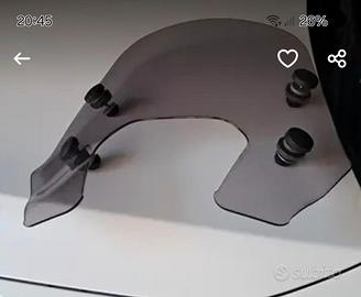 cupolino basso beverly 300  colore fume'