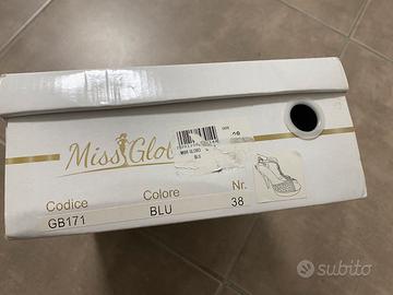 Scarpe Miss Globo GB171 Blu numero 38