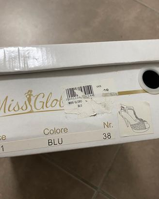 Scarpe Miss Globo GB171 Blu numero 38