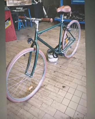 Bicicletta stile vintage 