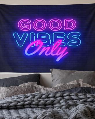 Telo Decorativo da Parete “GOOD VIBES ONLY”