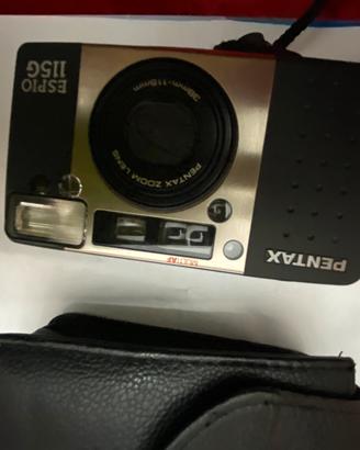 Fotocamera pentax 35mm con zoom 38-115 m