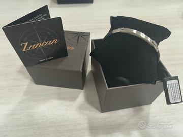 Bracciale Zancan Argento 925 e Acciaio  e caucciù 