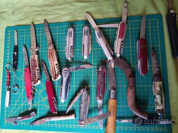 Utensili da campeggio vintage