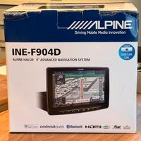Autoradio Alpine 1din Halo9 F904D Touch 9” 4X50W