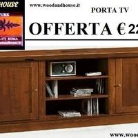 PORTA TV LEGNO NOCE