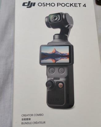 dji osmo pocket  4 con garanzia dji refresh caree