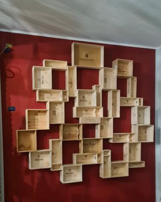 Scaffale in legno