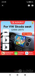 autoradio vw Seat Skoda 13,1 pollici 