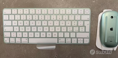 Apple Magic keyboard più Magic mouse 2nd Gen VERDE