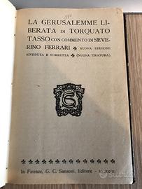 La Gerusalemme liberata Editore Sansoni