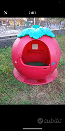 Casetta+scivolo bambini 