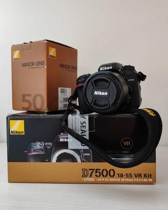 Nikon D7500 + Nikkor 50mm f/1.8