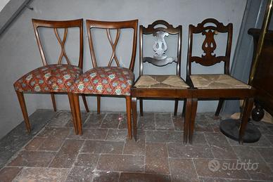 4 Sedie (50€ tutte o una 20€)