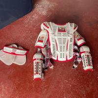 Pettorina motocross vintage