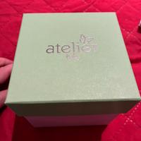 Carillon e posatine argento bambino