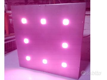 Grow light 500 watt con alba giorno tramonto