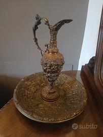 Antico set di sedie pieghevoli Savonarola